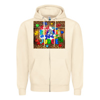 Sandshell think before you judge Zipper Hoodie - CowGirlArtShop