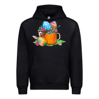 Black Easter Coffee Urban Hoodie - CowhideDigitalArt