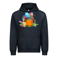 Navy Easter Coffee Urban Hoodie - CowhideDigitalArt