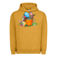 Pigment Peanut Butter Easter Coffee Urban Hoodie - CowhideDigitalArt