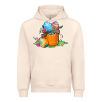 Sandshell Easter Coffee Urban Hoodie - CowhideDigitalArt