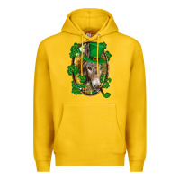 Lemon St. Patrick's day Donkey Premium Hoodie - CowGirlArtShop