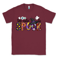 Burgundy too cute to spook Classic Tee - CowhideDigitalArt