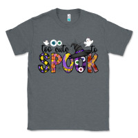 Charcoal Heather too cute to spook Classic Tee - CowhideDigitalArt