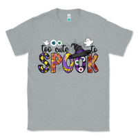 Heather Grey too cute to spook Classic Tee - CowhideDigitalArt