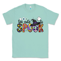 Seafoam too cute to spook Classic Tee - CowhideDigitalArt