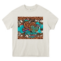 Cream hearts mama Heavy Core Tee - Artiststas