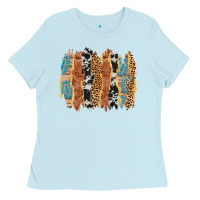 Western Brushstrokes Ladies Tee | Teevron