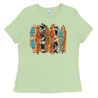 Matcha western brushstrokes Ladies Tee - AdoDesignShop
