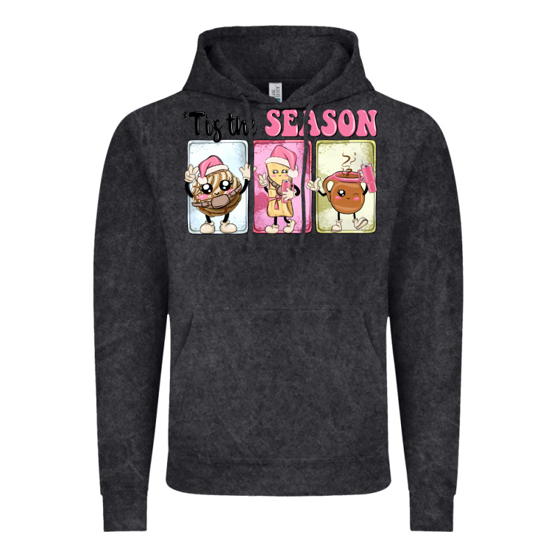 Christmas Tis The Season Vintage Hoodie by MaliasSmallBusiness | Teevron