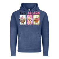 Vintage Denim Christmas tis the season Vintage Hoodie - MaliasSmallBusiness