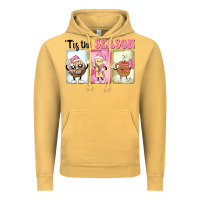 Vintage Mustard Christmas tis the season Vintage Hoodie - MaliasSmallBusiness