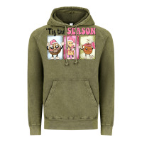 Vintage Olive Christmas tis the season Vintage Hoodie - MaliasSmallBusiness