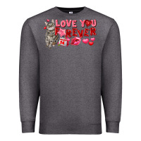 Charcoal Heather Love you forever Premium Sweatshirt - FaDigitalArtStudio