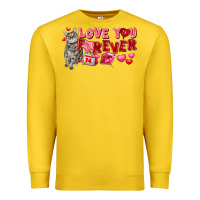 Lemon Love you forever Premium Sweatshirt - FaDigitalArtStudio