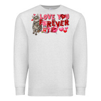 Oatmeal Heather Love you forever Premium Sweatshirt - FaDigitalArtStudio