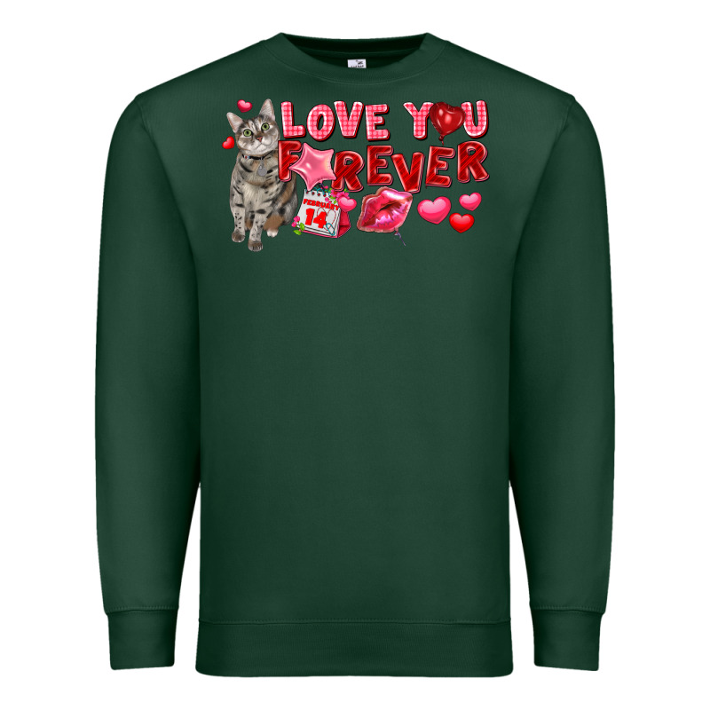 Love You Forever Premium Sweatshirt by FaDigitalArtStudio | Teevron