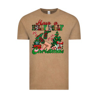 Vintage Coffee have a holly dolly christmas Vintage Tee - MaliasSmallBusiness