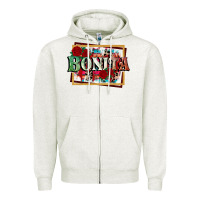 Oatmeal Heather bonita cinco de mayo Zipper Hoodie - CowGirlArtShop