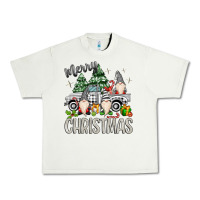 Merry Christmas Gnomes Truck Urban Heavy Tee | Teevron