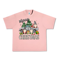 Salmon merry christmas gnomes truck Urban Heavy Tee - MaliasSmallBusiness