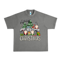Tornado merry christmas gnomes truck Urban Heavy Tee - MaliasSmallBusiness