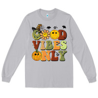 Moon Dust halloween good vibes only Long Sleeve Tee - BarkalooDesign