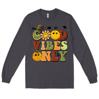 Smoke halloween good vibes only Long Sleeve Tee - BarkalooDesign