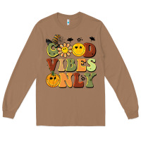 Toasted Coconut halloween good vibes only Long Sleeve Tee - BarkalooDesign