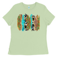 Matcha western brushstrokes Ladies Tee - AdoDesignShop