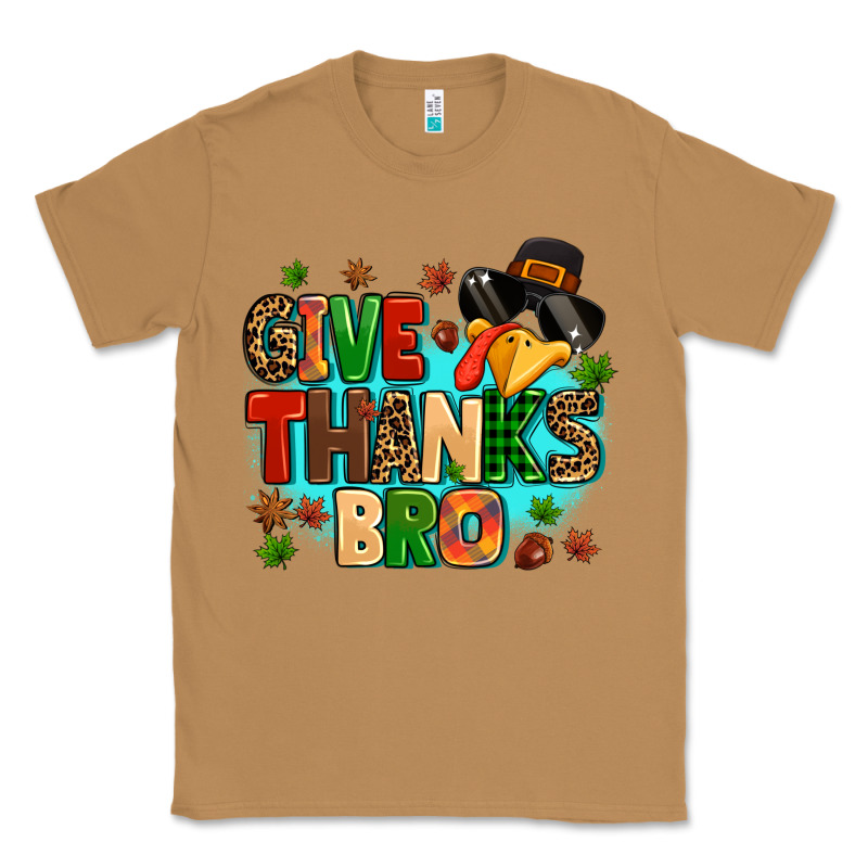Give Thanks Bro Classic Tee by MaliasSmallBusiness | Teevron