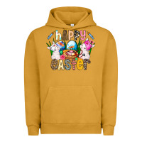 Pigment Peanut Butter Happy Easter Urban Hoodie - CowhideDigitalArt