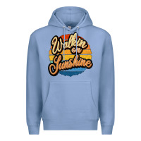 Colony Blue Walking on Sunshine Premium Hoodie - JahusDesignShop