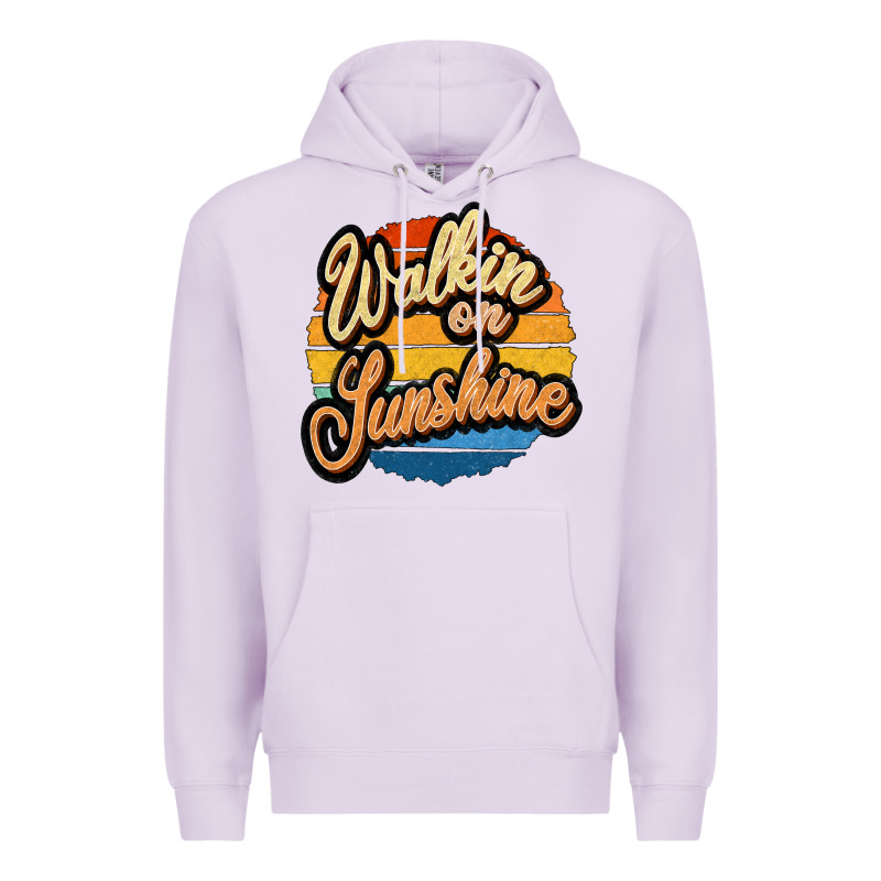 Walking On Sunshine Premium Hoodie by JahusDesignShop | Teevron