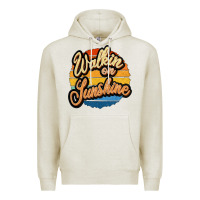 Oatmeal Heather Walking on Sunshine Premium Hoodie - JahusDesignShop