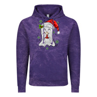 Cloud Purple merry christmas ghost Vintage Hoodie - MaliasSmallBusiness