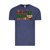 Vintage Denim What's crackin Christmas Vintage Tee - NancyCooperArtShop