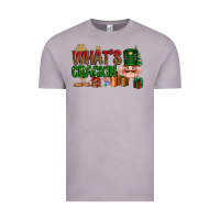 Vintage Zinc What's crackin Christmas Vintage Tee - NancyCooperArtShop