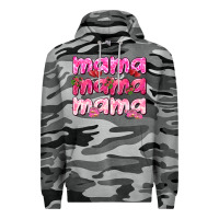 Slate Camo Mama mama mama mother's day Premium Hoodie - HowdyJamesFarm