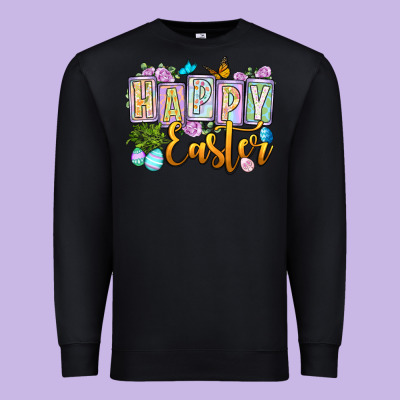 Happy Easter Premium Sweatshirt Designed By Oliviacreatesart