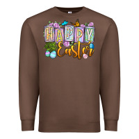 Chestnut Happy Easter Premium Sweatshirt - OliviaCreatesArt