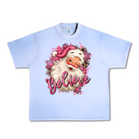 Grape Ice believe pink christmas santa claus Urban Heavy Tee - MaliasSmallBusiness