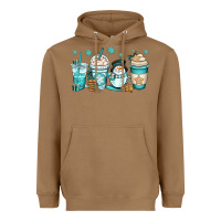 Toasted Coconut winter coffee cups Heavyweight Hoodie - OliviaCreatesArt