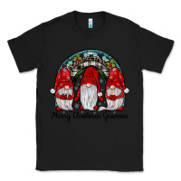Black merry Christmas Gnomes Rainbow Classic Tee - JahusDesignShop