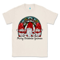 Natural merry Christmas Gnomes Rainbow Classic Tee - JahusDesignShop