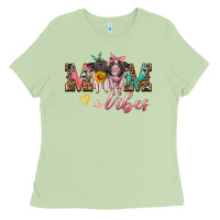 Matcha mom vibes baby pigs Ladies Tee - Artiststas