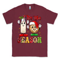 Burgundy tis the season Classic Tee - MaliasSmallBusiness