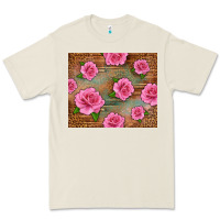 Bone Western Pink Roses Premium Tee - LillyAllenDesigns