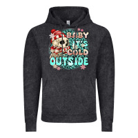Vintage Black baby its cold outside skeleton Vintage Hoodie - MaliasSmallBusiness
