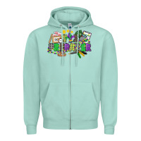 Seafoam tax preparer mardi gras Zipper Hoodie - CowGirlArtShop